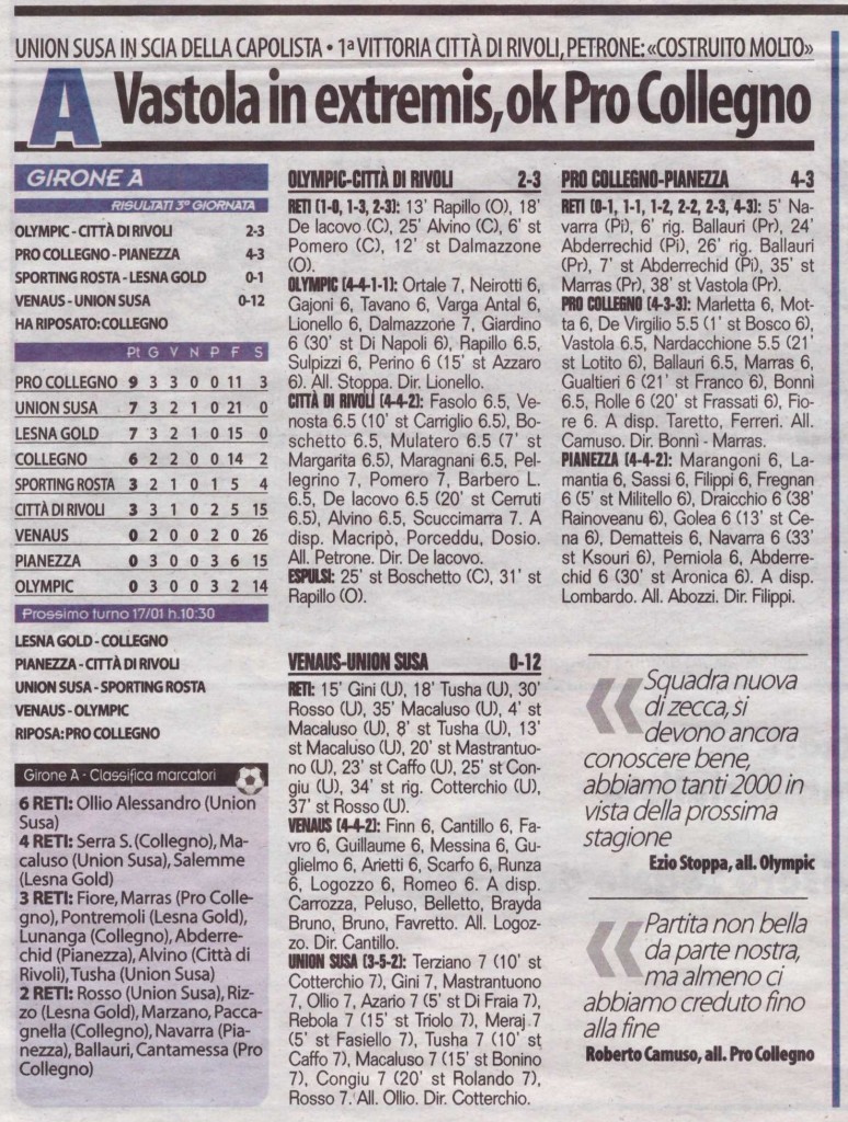 DA SPRINT & SPORT ANNO 59 N°48 del 21-12-2015 pag. 30